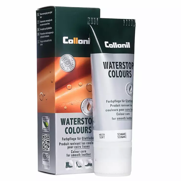 Collonil waterstop kenkävoide musta 751 75ml - Kenkien hoitoaineet - 136929 - 1