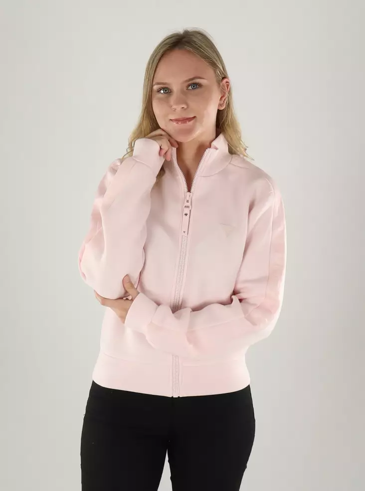 Guess naisten collegetakki V2YQ17K7UW2 A62J vaaleanpunainen - Naisten hupparit ja colleget - 141299 - 1