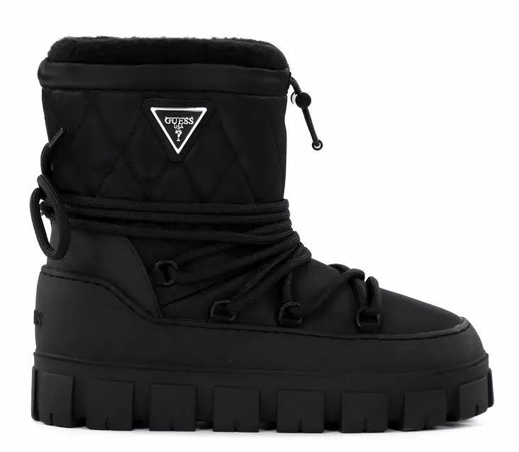 Guess moonboots dam ankelboots FLFUNIFAB10 svart - Stövletter och kängor för damer - 137189 - 1