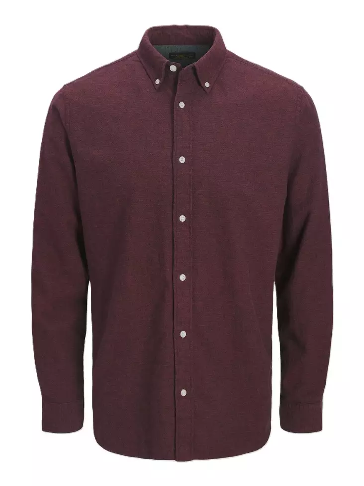 Jack&Jones Skjorta JPRBLUSTANLEY FLANELL L/S SHIRT rosewood - Skjortor för herrar - 142219 - 1