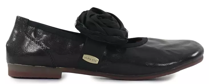 Laura Vita naisten ballerinat Florineo 11 noir musta - Ballerinat - 141499 - 1