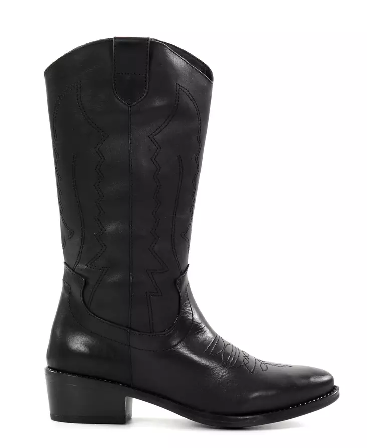 Musse&Cloud naisten bootsit/saapikkaat 2903727/BLK Twinnie musta - Naisten saappaat - 138149 - 1