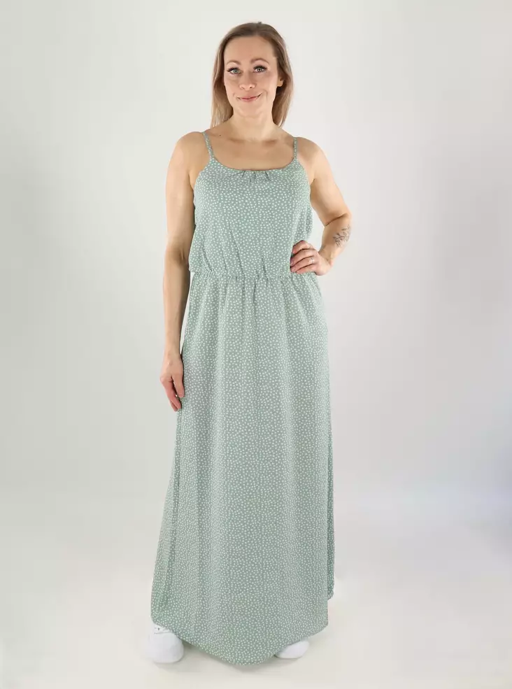 Only naisten maximekko Winner vihrea/kuviollinen - Mekot ja tunikat - 140969 - 1