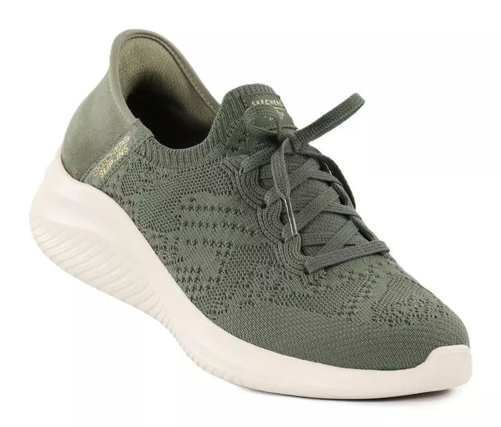 Skechers naisten tennarit 158911/OLV ULTRA FLEX 3.0 - BACK ON TRACK vihreä - Skechers tennarit - 140639 - 1