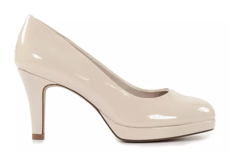 Tamaris höga klackar / pumps 22432-43 beige patent - Klackskor och pumps - 137909 - 1