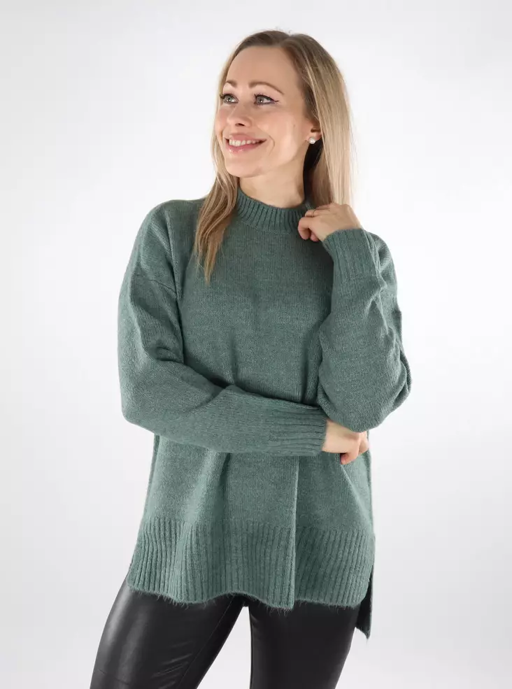 Vero Moda naisten neule Lefile Oversize vihreä - Naisten neuleet - 137419 - 1