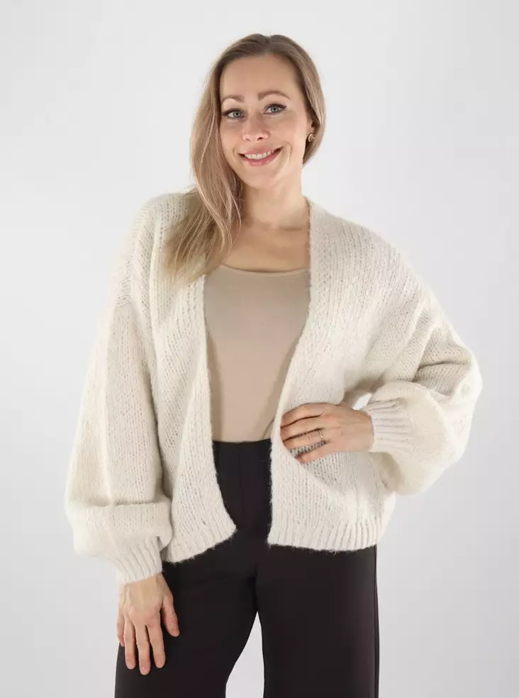 Vero Moda naisten neuletakki Maybe birch - Naisten neuleet - 142239 - 1